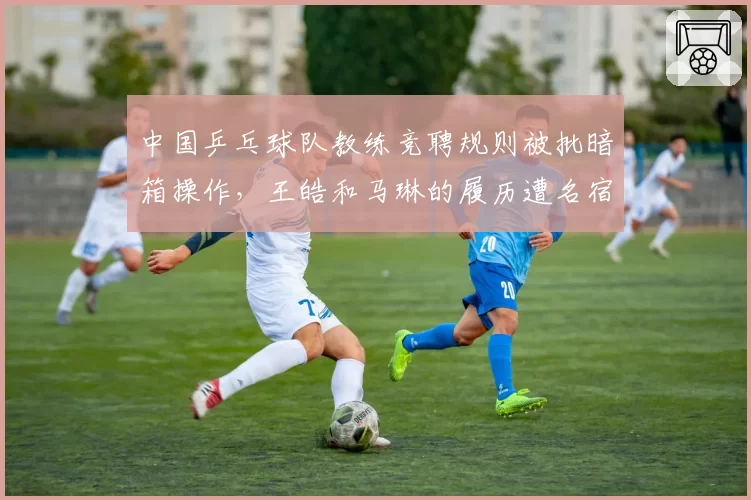 中国乒乓球队教练竞聘规则被批暗箱操作，王皓和马琳的履历遭名宿质疑